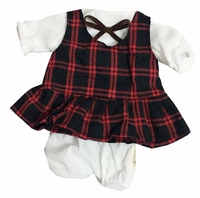 Шотландская красная клетчатая юбка лотоса лотоса