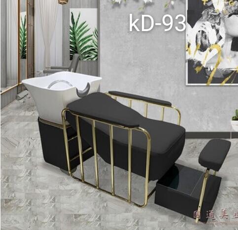 Internet celebrity shampoo bed barber shop dedicated flat-laying hair salon hairdressing with water heater massage half-lying deep basin flushing bed