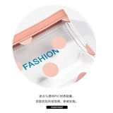 日系透明钱包女ins可爱学生迷你超薄款拉链零钱包小巧硬币钥匙包