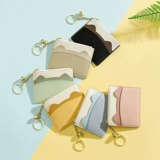 Японский ультратонкий тонкий картхолдер, милая сумка через плечо, маленький брелок, карточки для школьников, кошелек