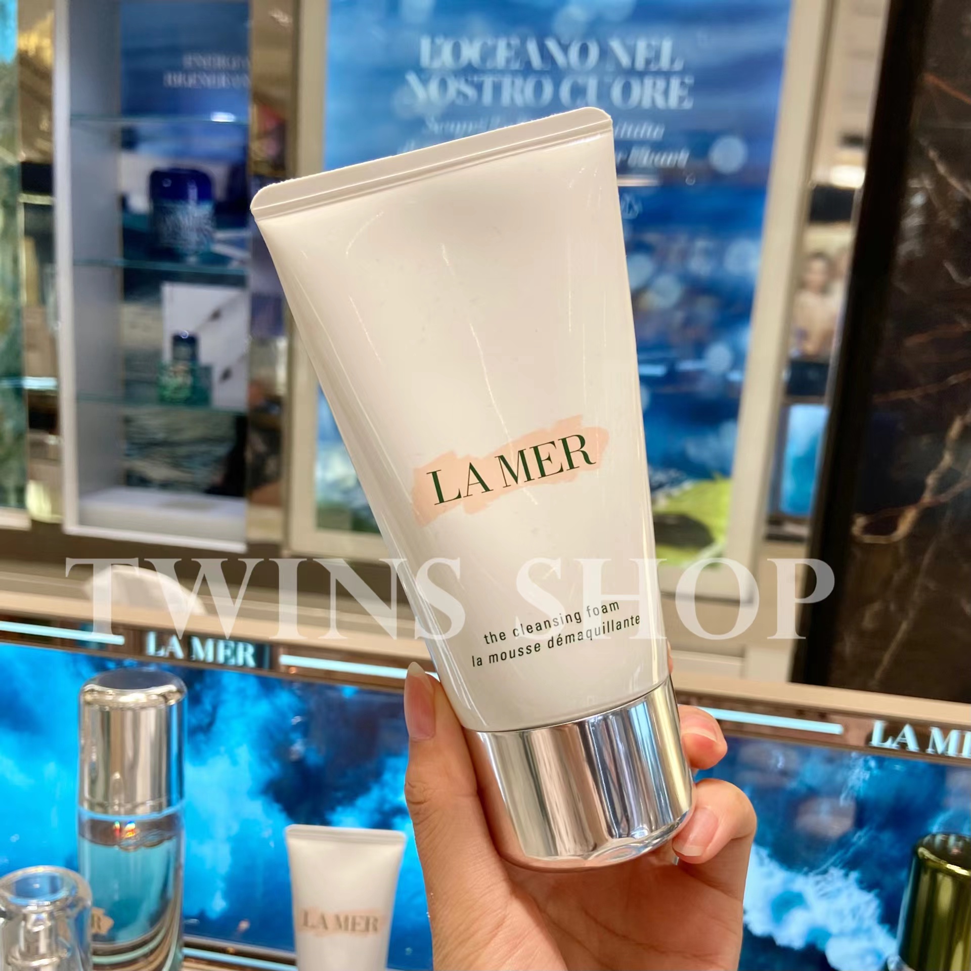 Spot European version counter ~ LA MER Ocean Lana net through mild cleansing facial cleanser 125ml