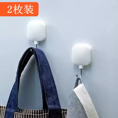 Refrigerator magnetic adhesive hook Strong magnetic hook Magnetic magnetic attraction magnet No trace side wall multifunctional magnet sticky hook