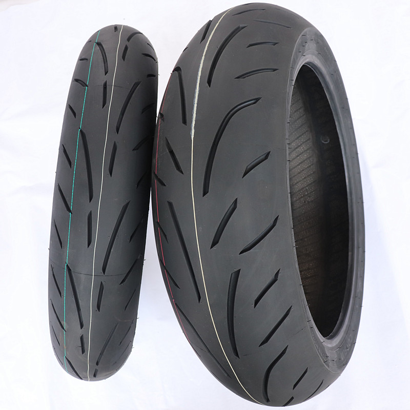 Đầu máy lốp chân không 120/70/180 / 55ZR17 120-70-17 Huanglong 600 lò xo gió 650 lốp xe máy - Lốp xe máy lốp xe máy airblade irc