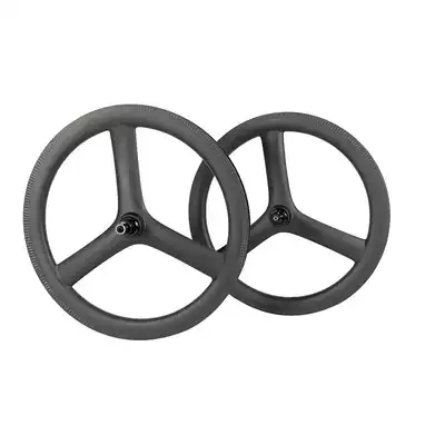 451 carbon fiber three wheel 406 disc brake three knife wheel 349 ring brake three knife wheel 20 inch 451 wheel set folding three knife