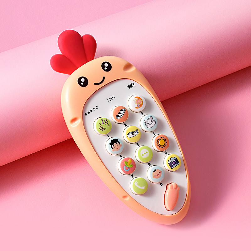 Baby Boy Music Mobile Phone Toy Girl Boy Phone Baby Bites Kid Girl Emulation Puzzle 0-1 years old
