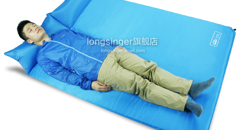 Longwalker đệm bơm hơi tự động lều ngoài trời ngủ mat ẩm pad mở rộng dày đôi không khí đệm cắm trại cắm trại - Thảm chống ẩm / Mat / Gối tấm thảm xốp