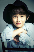 Foreign mixed-race baby poster child model Dennis Kane pictorial handsome boy photo wall painting prenatal pregnancy preparation