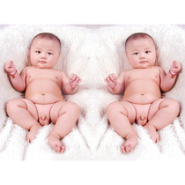 Baby stickers B pregnant women twins wedding room doll photos baby pictures wall stickers baby poster Z80