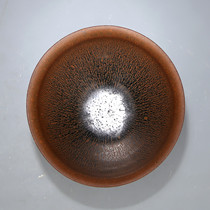 Song Jianyang Black Glaze Butter Drips Tea Bowl Antique Porcelain Antique Antique Porcelain Old Goods Collection