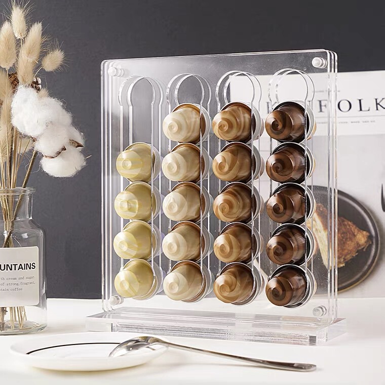 Suitable for Xiaomi Sumida River Piye Nespresso Capsule Coffee Rack Acrylic Suitable for Xiaomi Sumida River Piye Nespresso Capsule Coffee Rack Acrylic