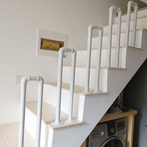 Industrial style U-shaped railings household fence indoor stair handrail guardrail attic corridor kindergarten simple modern