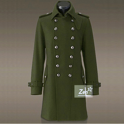 Tailored sheep plush big coat high-end wool, great coat of clothing and large clothing for men.