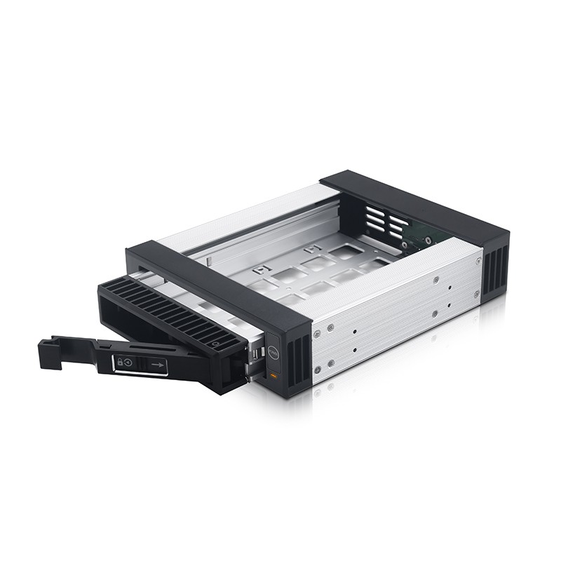 Yuangu CQ5100 chassis optical drive bit hard disk enclosure module 5.25 to 3.5 power switch supports power loss memory
