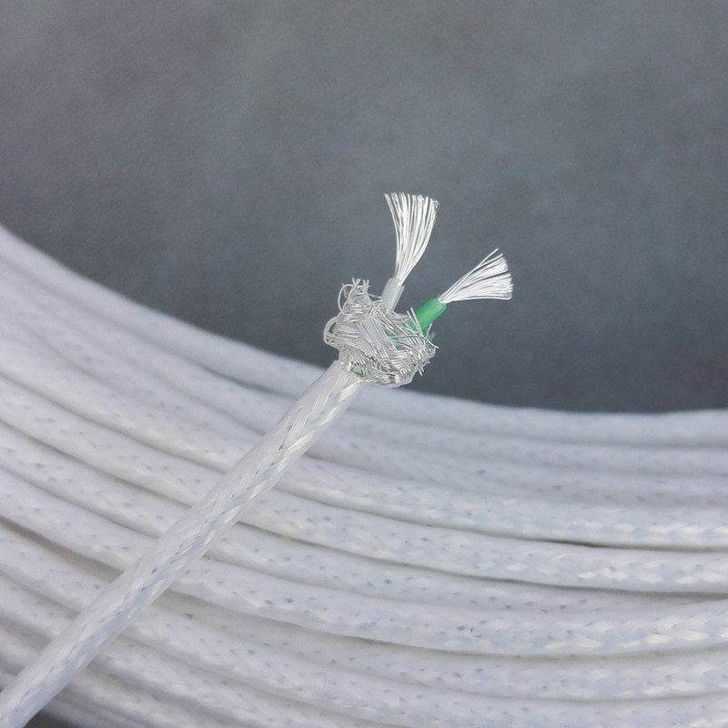 AFRPF-250 军工级镀银线2芯绕包高温线2X0.15平方双绞线 1X2X0.15