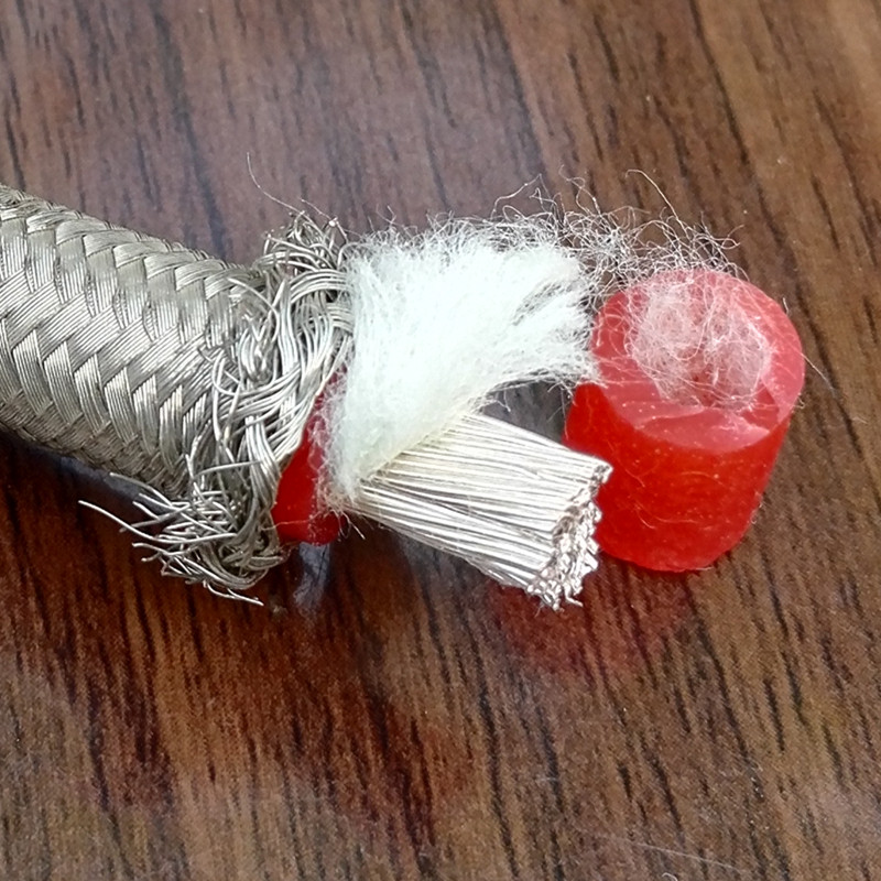 进口镀银电源线汽车2号电源线带屏蔽喇叭线音箱线外径9.9MM