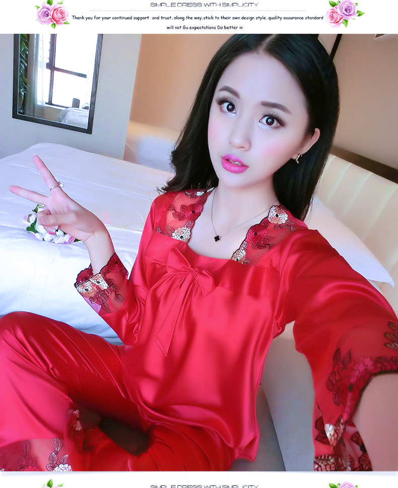 Pyjama pour femme en Polyester Polyester  à manches - Ref 2992716 Image 43