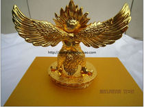 Tibetan Buddhism Supplies Copper Alloy Golden Wings Large Popeng Bird Pendulum Buddha Hall of Fanged Law God