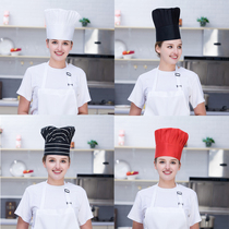 Chef hat mens and womens fabric hotel catering noodle shop mushroom hat restaurant kitchen baking kitchen chef work hat