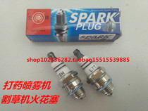 Spark plug gasoline lawn mower brush cutter hedge L7T DM6A M7 two-stroke chain saw fire nozzle Marshal card