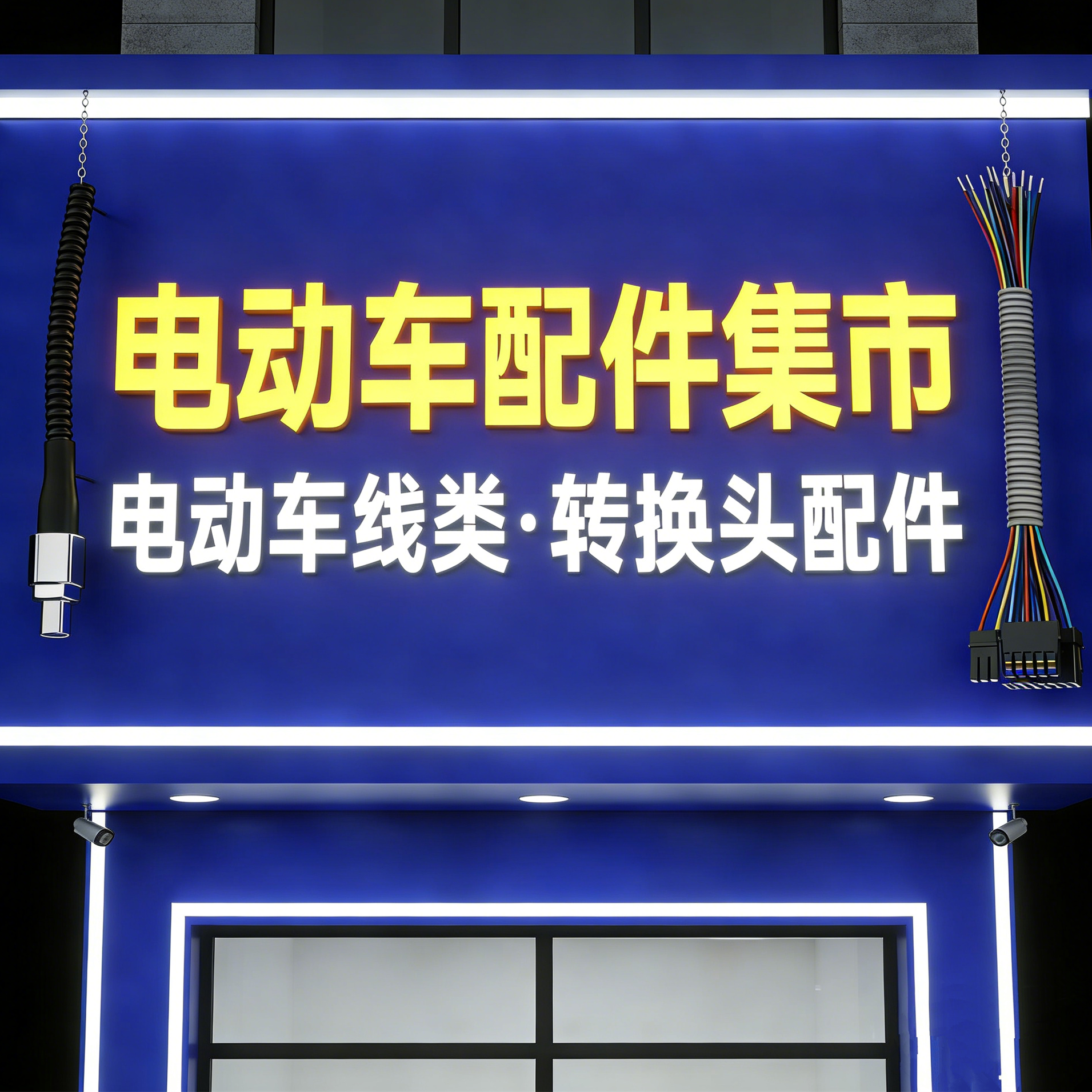 电动车配件集市