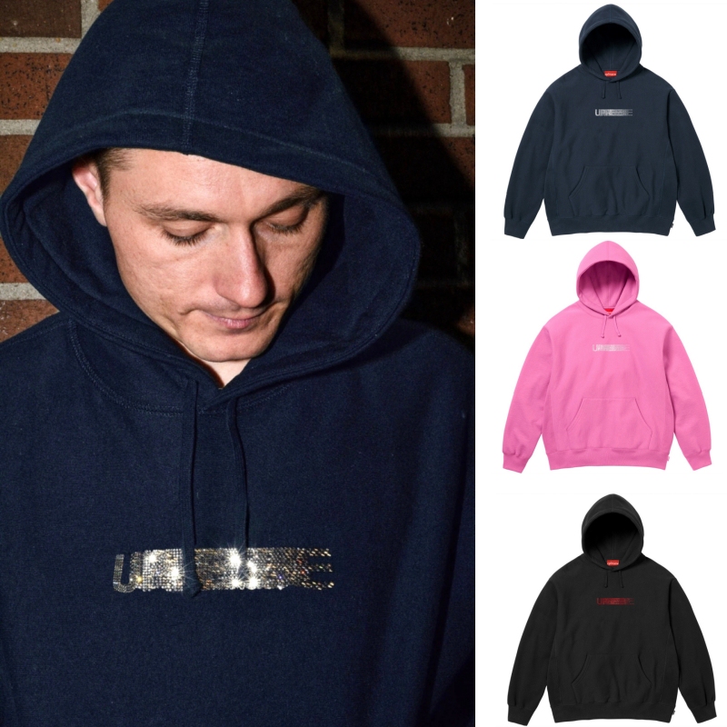 Diamond Phantom Hoodie Collaboration Model Fw25 Motion Logo Hooded Rhinestone Hooded Sweatshirt/Hoodie Diamond Phantom Hoodie Collaboration Model Fw25 Motion Logo Hooded Rhinestone Hooded Sweatshirt/Hoodie
