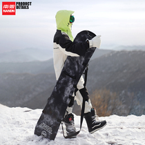 NANDN Nann 1920 Twin Shoulders Snowboard Dumplings Leather Veneer Ski protective sleeves Jacket Ski equipment
