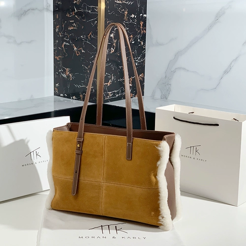 Вместительная и большая демисезонная сумка на одно плечо, Гонконг, изысканный стиль