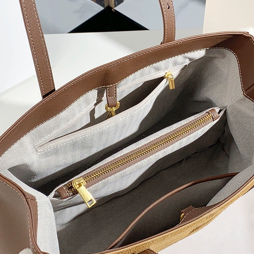 Вместительная и большая демисезонная сумка на одно плечо, Гонконг, изысканный стиль