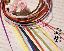 Baby clothes luggage accessories floral headdress foreign trade 3mm nylon polypropylene PP webbing ribbon 4 meters price