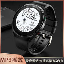Astronaut Bluetooth call multi-function music recording electronic smart watch can answer the phone sports bracelet to measure blood pressure heart rate waterproof male and female students Black technology suitable for Huawei mobile phones