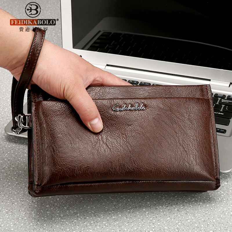 Daily Specials Paul New Men's Pouch Men Business Clutch Bag Men Wallet Long Large Capacity Clutch Bag