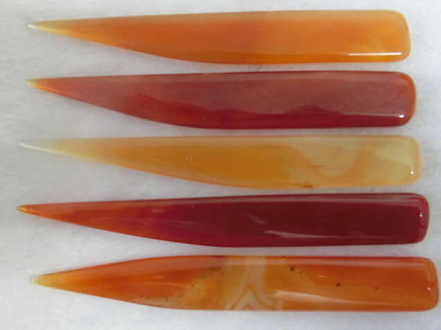 Polished agau pen scraper polishing gold silver K gold scraping jewelry beauty special tool