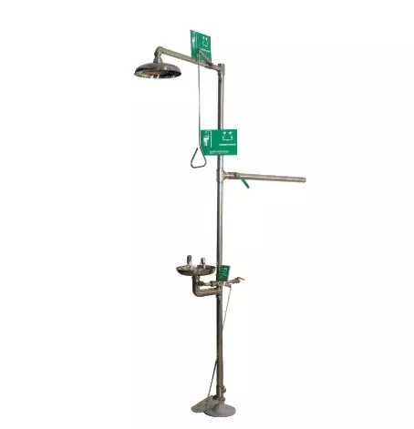 Factory direct sales 6616 manual emptying antifreeze composite eyewash high-quality 304 stainless steel