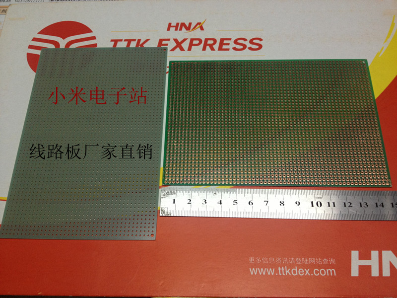 10*15 cm experiment board, bread board, hole board, DIY student design commonly used 100*150 mm