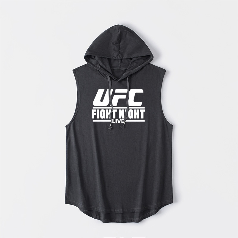 Ufc Fighting Mma Mixed Martial Arts Boxing Sports Training Vest T-Shirt Sleeveless Short-Sleeved Oversize