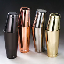 304 Stainless Steel Intoxicator American Belt Bottom Boston Home Wine Kettle Cocktail Shaker Bar Tool