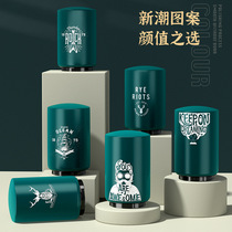 Stainless Steel Press-Pressure Automatic Wine Bottle God PERSONALITY HOME CREATIVE OPEN LID SODA BOTTLE OPENER BEER OPENER