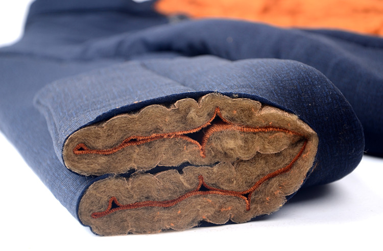 Áo ba lỗ trung niên và già cộng với áo khoác nhung lông nhung dày cho người già mùa đông quần áo cotton ấm áp cộng với phân bón để tăng áo khoác cotton cho nam quần ống rộng nam