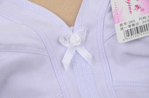 Trung và già siêu mỏng không có áo ngực bằng thép cộng với chất béo cỡ lớn bằng vải cotton bra bra mẹ cup cup lớn Bra cho người béo