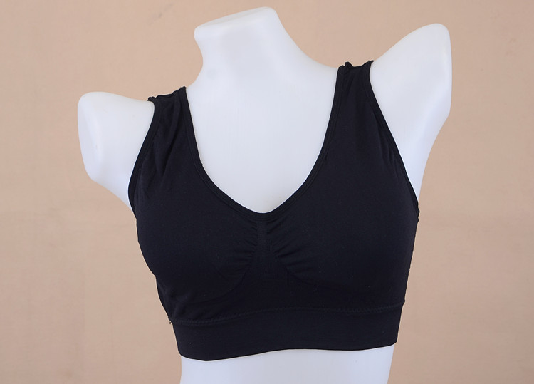 Mùa hè kiểu vest thoải mái không khóa thoải mái đồ lót cotton thể thao trung niên không có vòng thép không có dấu vết tụ tập áo ngực mùa hè shop đồ lót đẹp