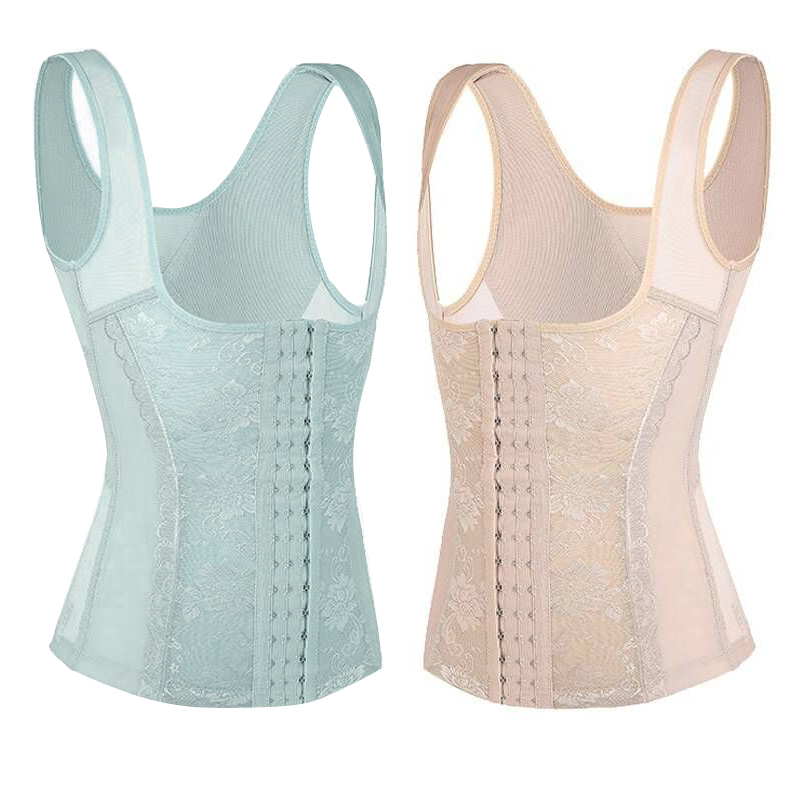 Summer body sculpting vest women's thin postpartum belly waist waist support chest vest post-pregnancy artifact body top women breastfeeding
