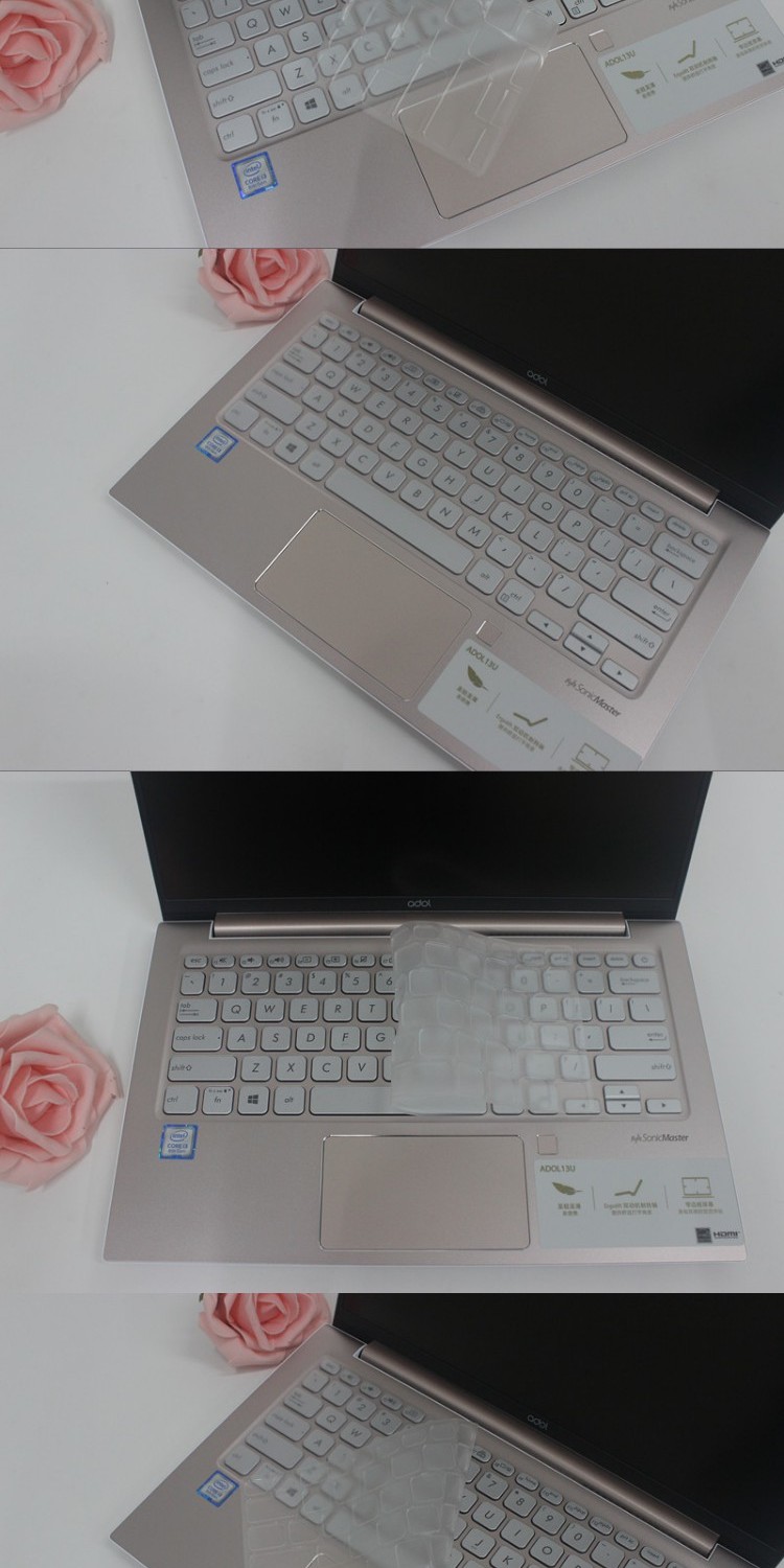 ASUS một bộ phim máy tính xách tay bean 13,3 inch adol13u máy tính bàn phím phim tình yêu đậu adol chống bụi mat - Phụ kiện máy tính xách tay túi xách macbook