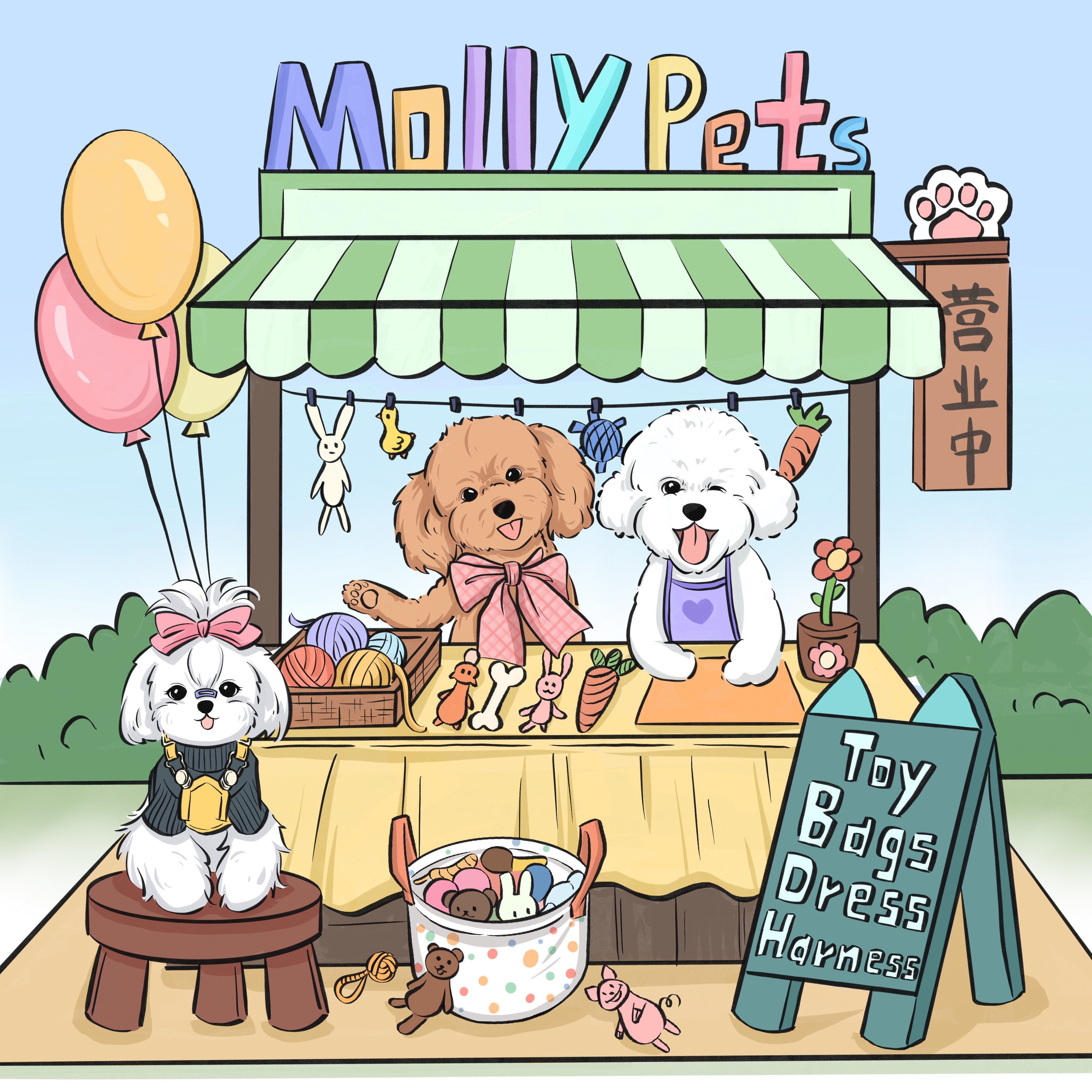 MollyPets 韩国宠物用品代购