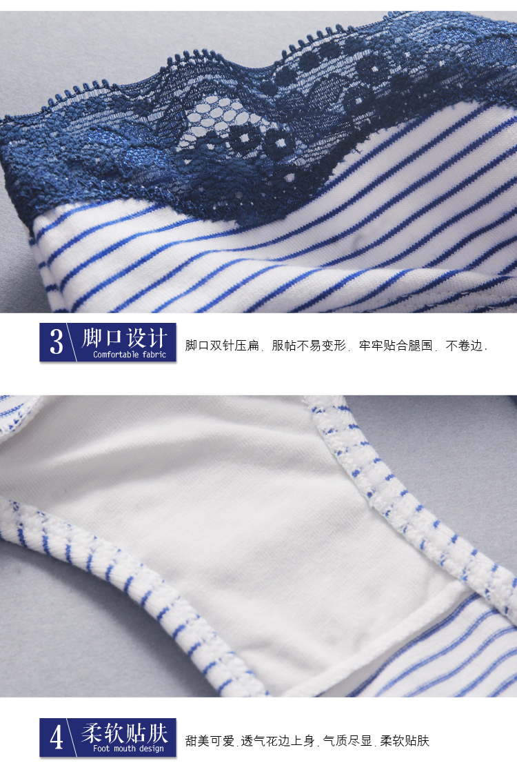 Cặp vợ chồng đồ lót cotton nam và nữ gợi cảm nóng bỏng dễ thương hoạt hình sáng tạo cá tính quần lót dệt kim