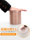 Telescopic ventilation vacuum-plated copper wire hose