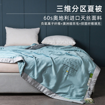 Xia Liangquan is air-conditioned by the summer quilt thin quilt summer space is single double Ice Silk washable summer