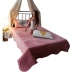 Châu Âu dày giường bông bao gồm mảnh duy nhất Coral là do duyên ba mảnh tấm chăn nhiệt Levin luật cashmere flannel - Trải giường Trải giường