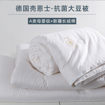 Quilt summer quilt cotton air conditioning by spring and autumn summer cold quilt soybean fiber quilt Double Summer Xinjiang cotton quilt core