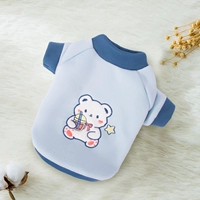 Осенняя синяя толстовка, с медвежатами