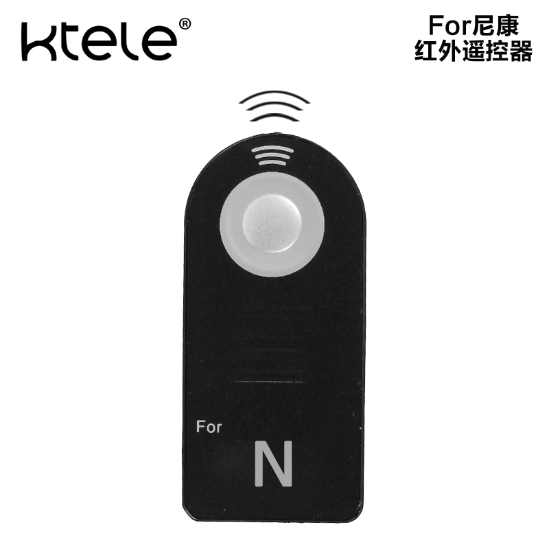 Ktele Nikon SLR Camera Wireless IR Remote Control D3300 D3400 D5300 D5500 D610 D7100 D7200 D7500 D750 Remote Wireless Self-Timer